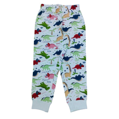 Green - Lifestyle - Star Childrens-Kids Dinosaur Long-Sleeved Pyjama Set