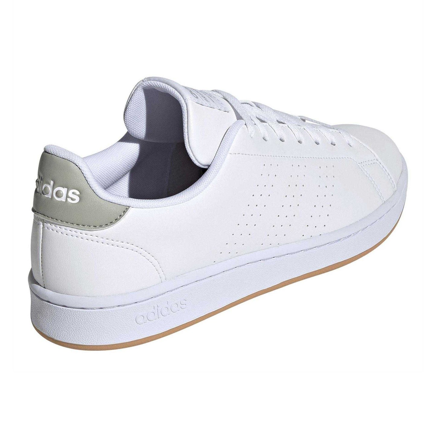 White - Back - Adidas Mens Advantage Trainers