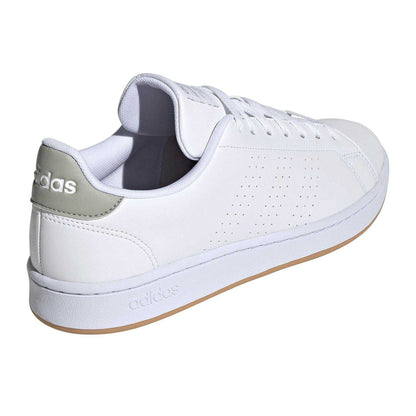 White - Back - Adidas Mens Advantage Trainers