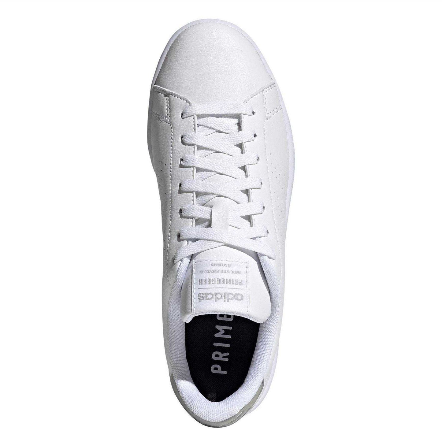 White - Lifestyle - Adidas Mens Advantage Trainers