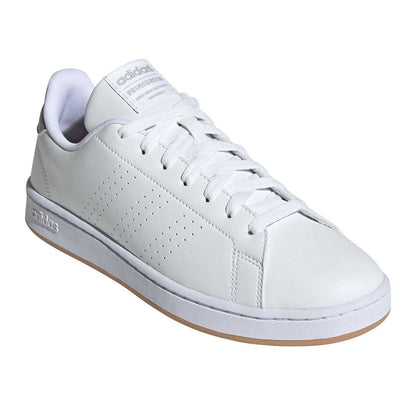 White - Pack Shot - Adidas Mens Advantage Trainers