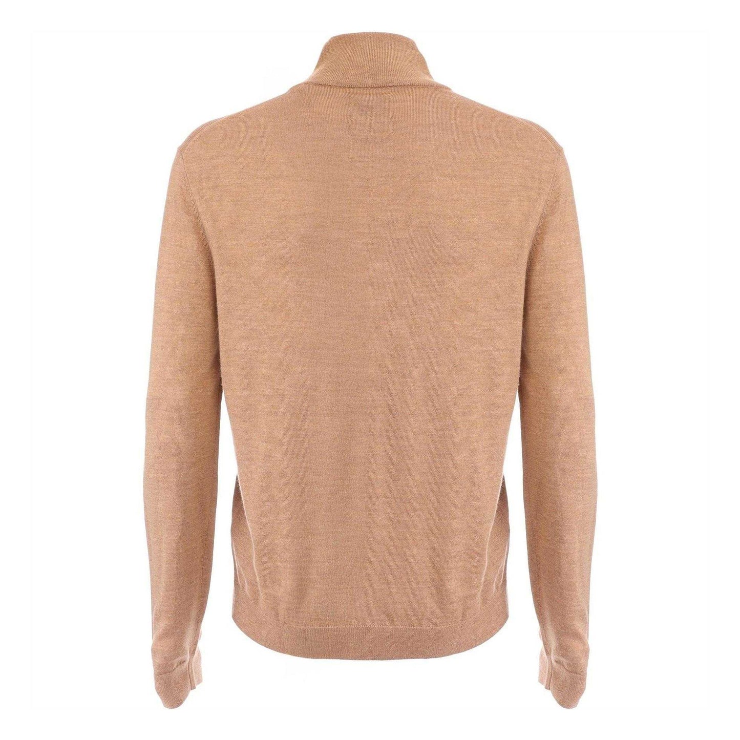 Sand - Back - Gant Mens Merino Wool Cardigan