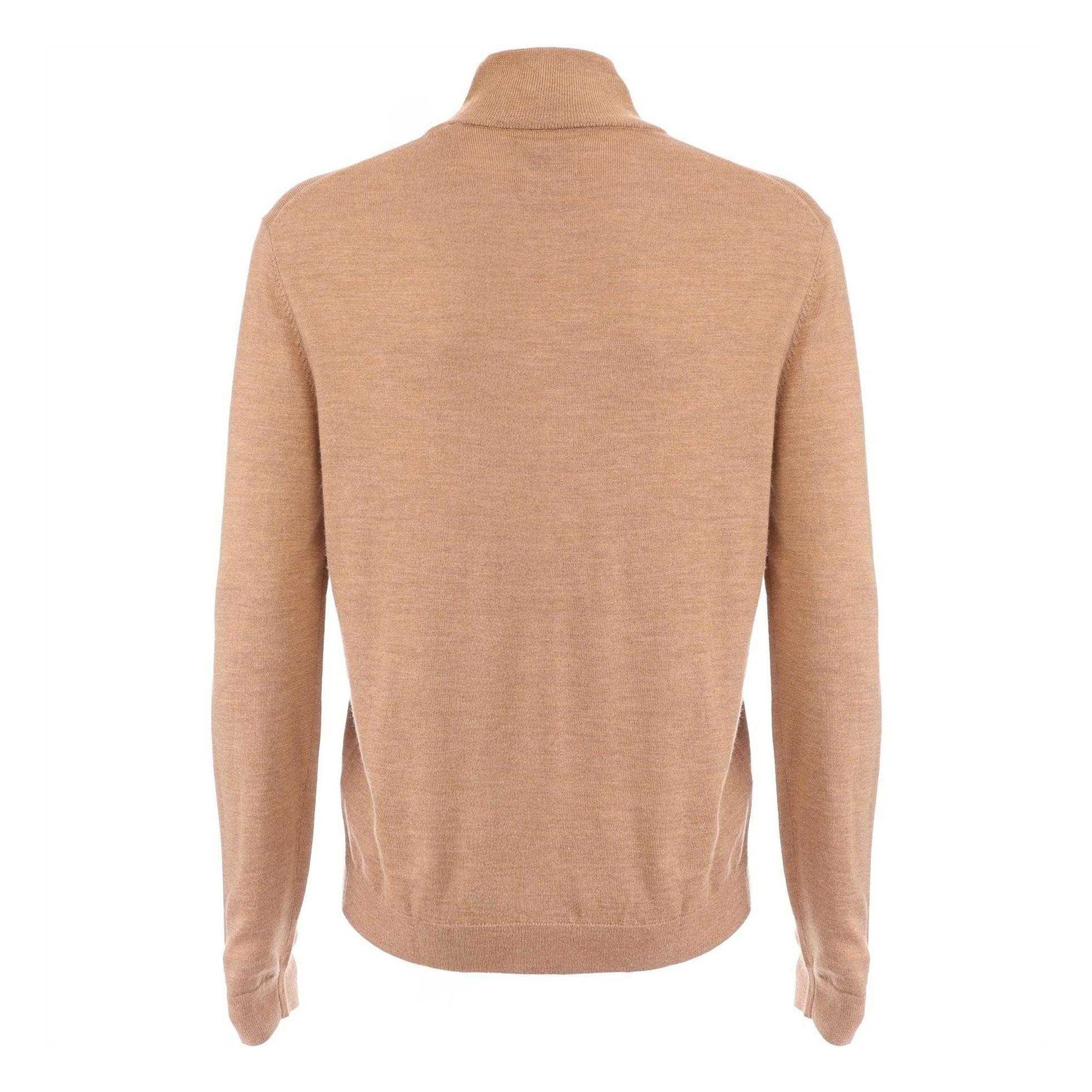 Sand - Back - Gant Mens Merino Wool Cardigan