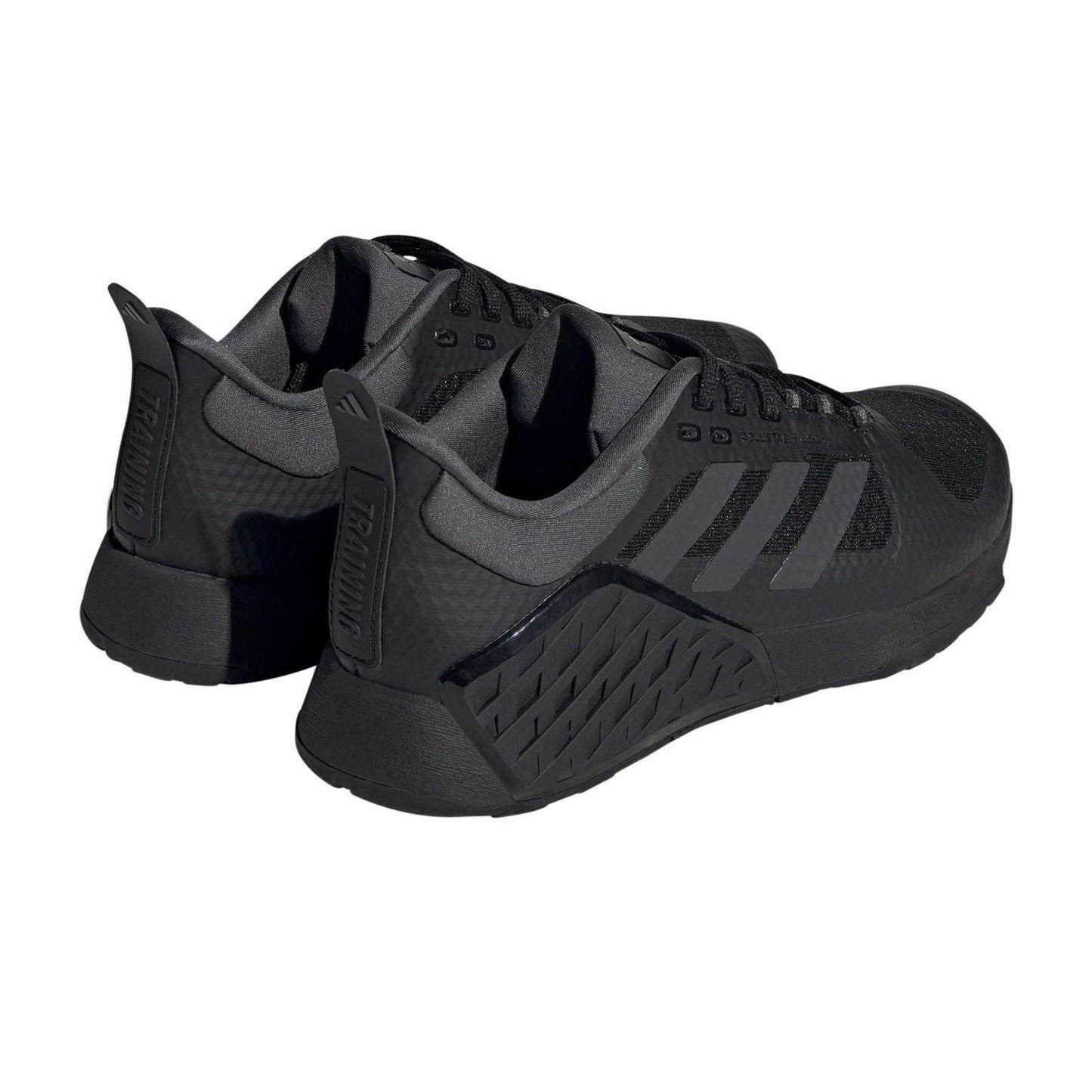 Core Black - Back - Adidas Womens-Ladies Dropset 2 Trainers