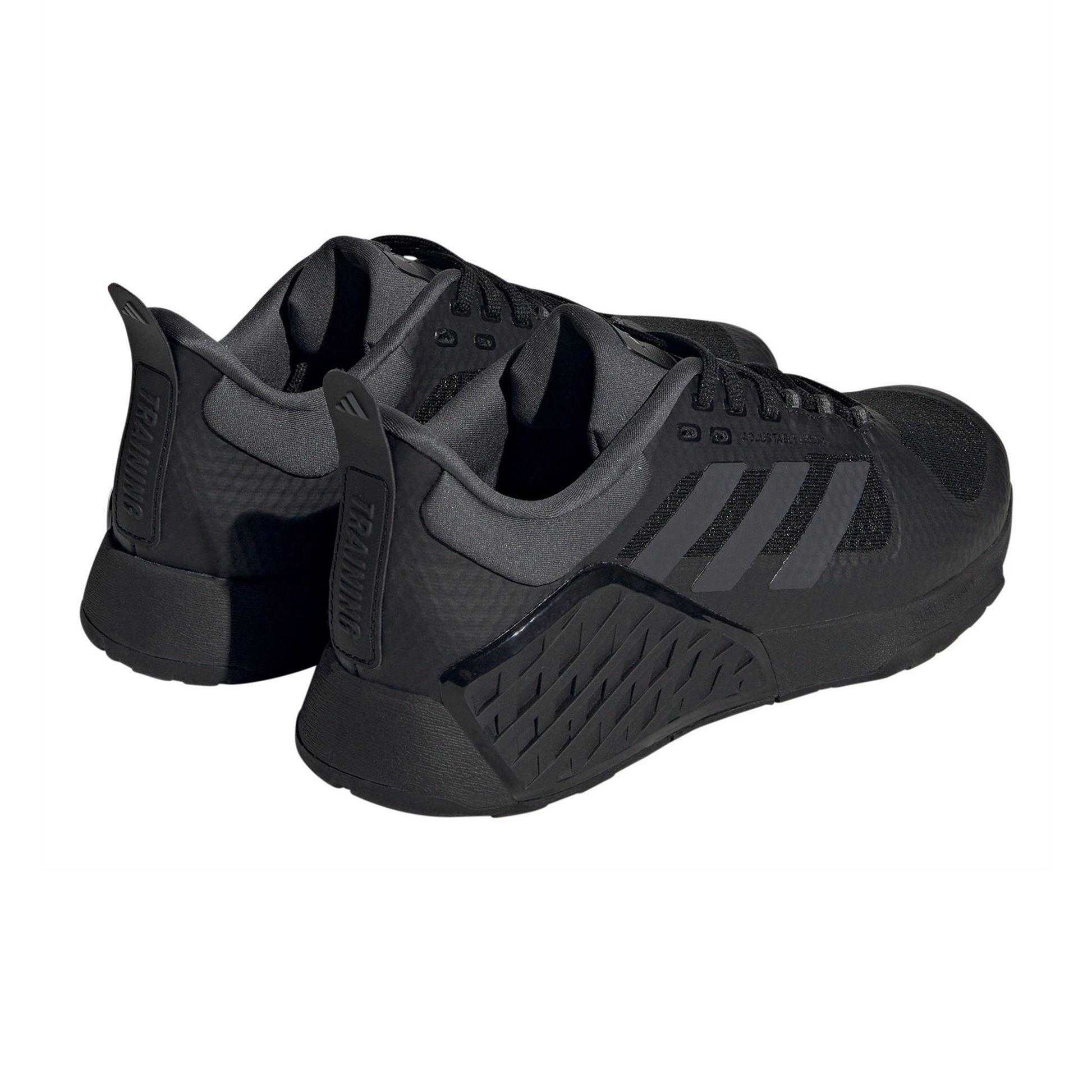 Core Black - Back - Adidas Womens-Ladies Dropset 2 Trainers