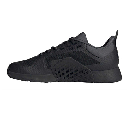 Core Black - Side - Adidas Womens-Ladies Dropset 2 Trainers