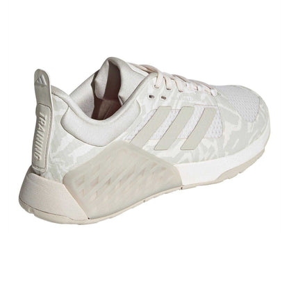 Off White - Back - Adidas Womens-Ladies Dropset 2 Trainers
