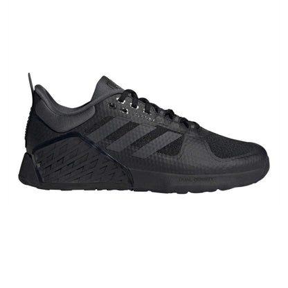 Core Black - Front - Adidas Womens-Ladies Dropset 2 Trainers
