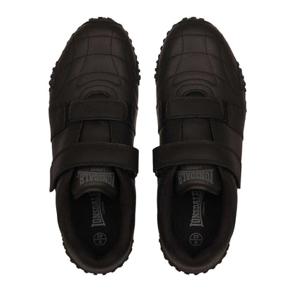 Black - Lifestyle - Lonsdale Mens Fulham Leather Trainers