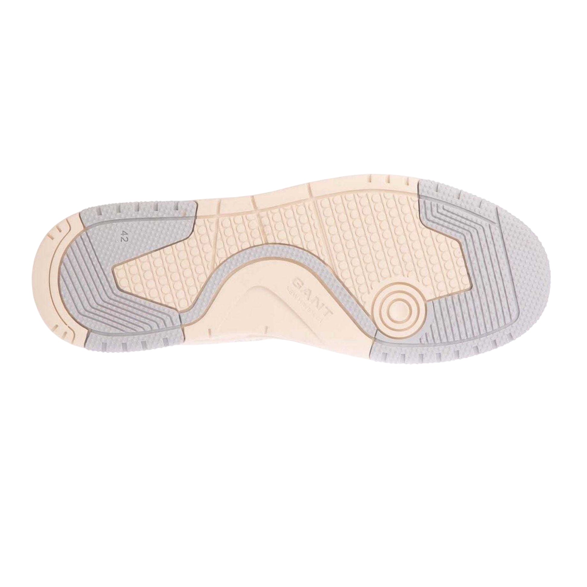 White - Lifestyle - Gant Mens Brookpal Suede Trainers