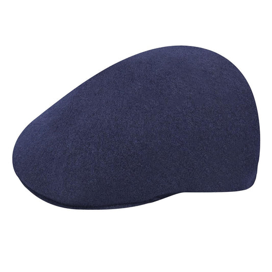 Dark Blue - Front - Kangol Unisex Adult Wool Flat Cap