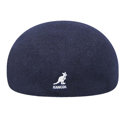 Dark Blue - Back - Kangol Unisex Adult Wool Flat Cap