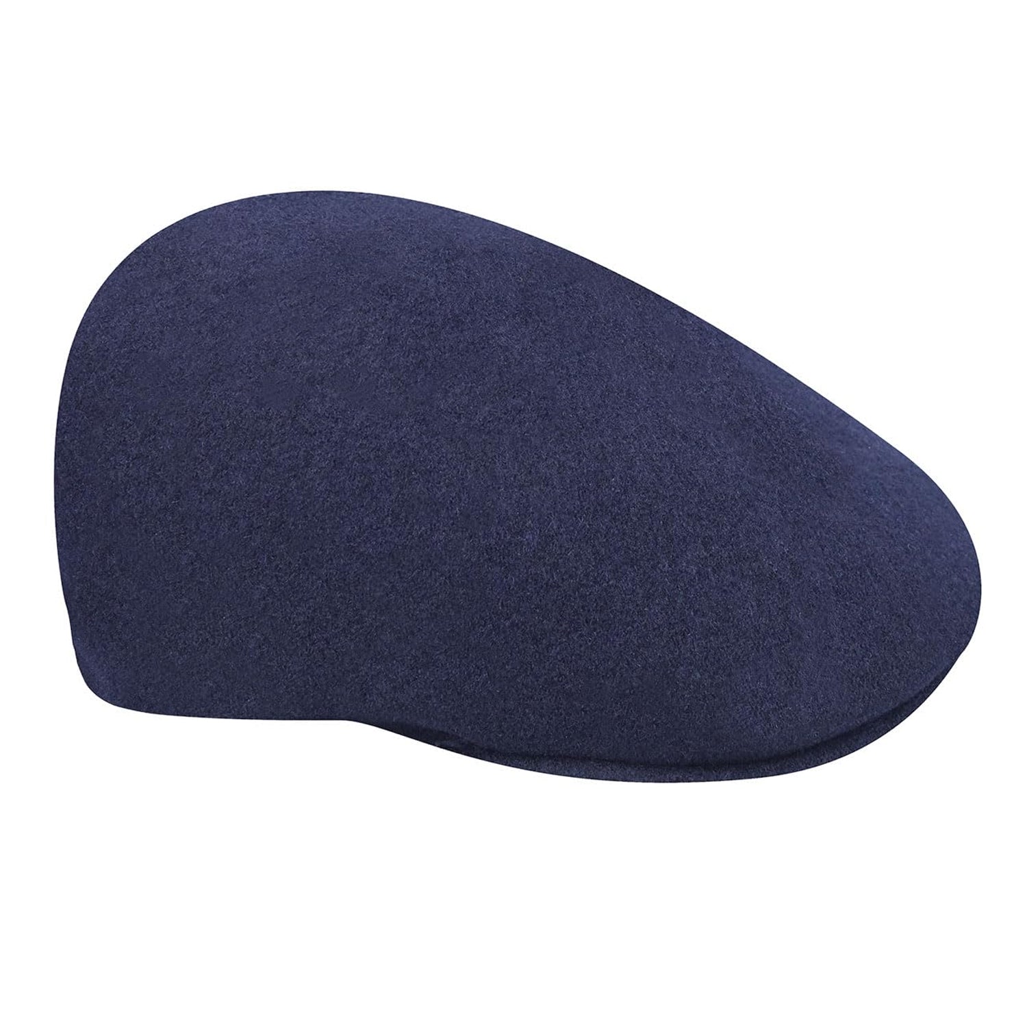 Dark Blue - Side - Kangol Unisex Adult Wool Flat Cap