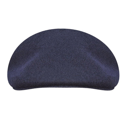Dark Blue - Lifestyle - Kangol Unisex Adult Wool Flat Cap