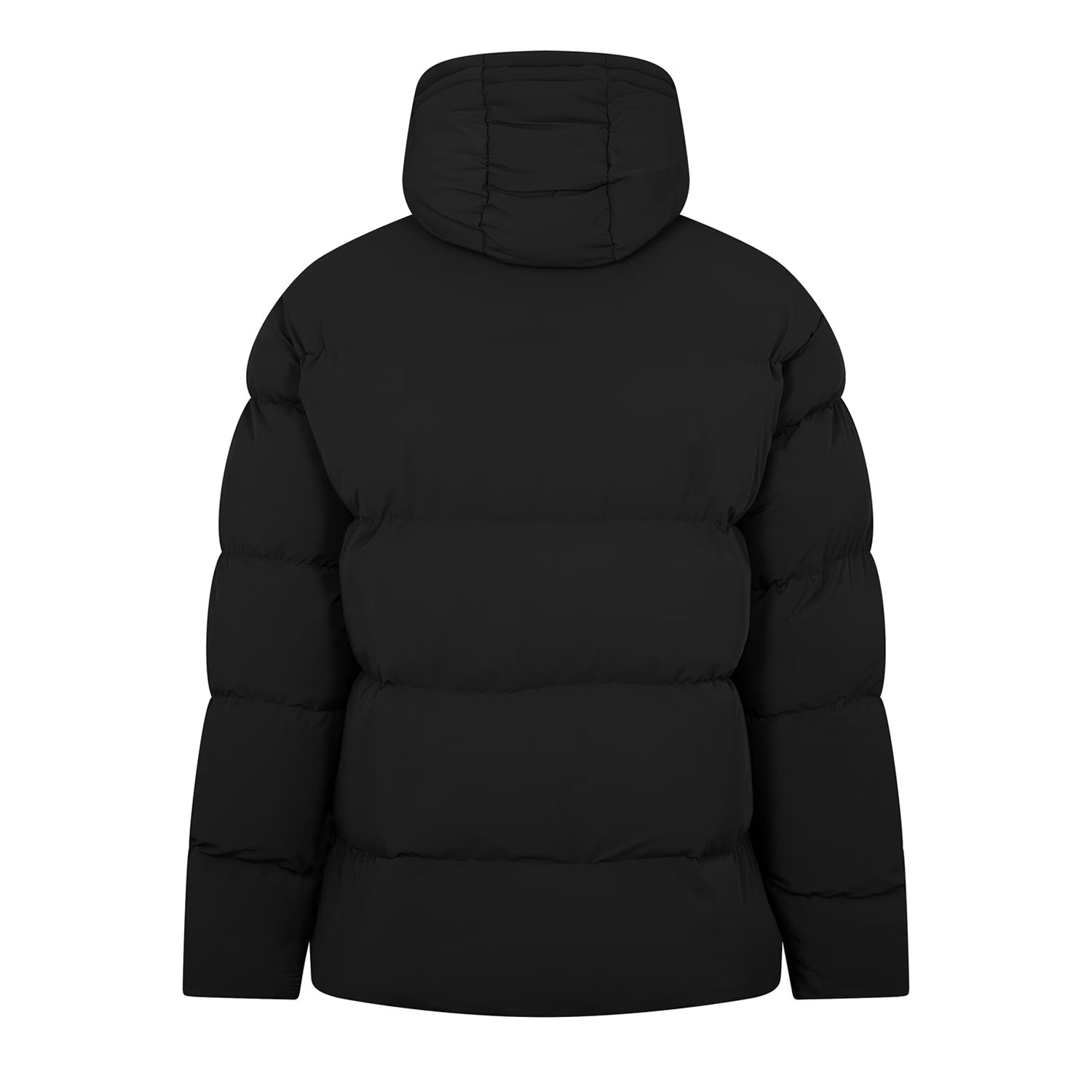 Black - Back - Capo Mens Puffer Jacket