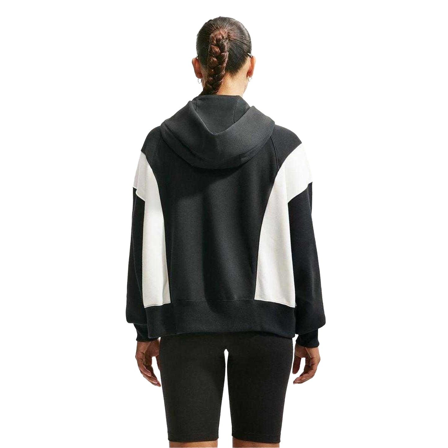 Black-Sail - Back - Nike Womens-Ladies NSW Phoenix Fleece Hoodie