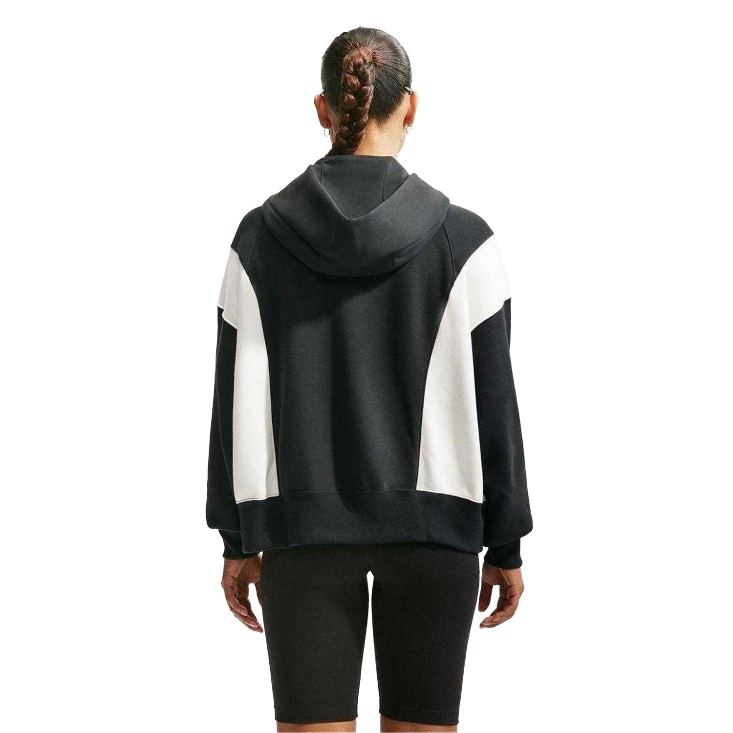 Black-Sail - Back - Nike Womens-Ladies NSW Phoenix Fleece Hoodie