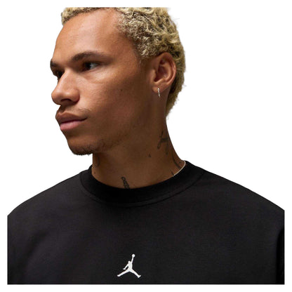 Black - Side - Nike Mens Jordan Crossover Fleece Sweatshirt