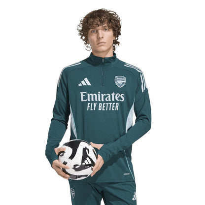 Green-Blue - Pack Shot - Arsenal Mens Tiro 25 Competition Track Top