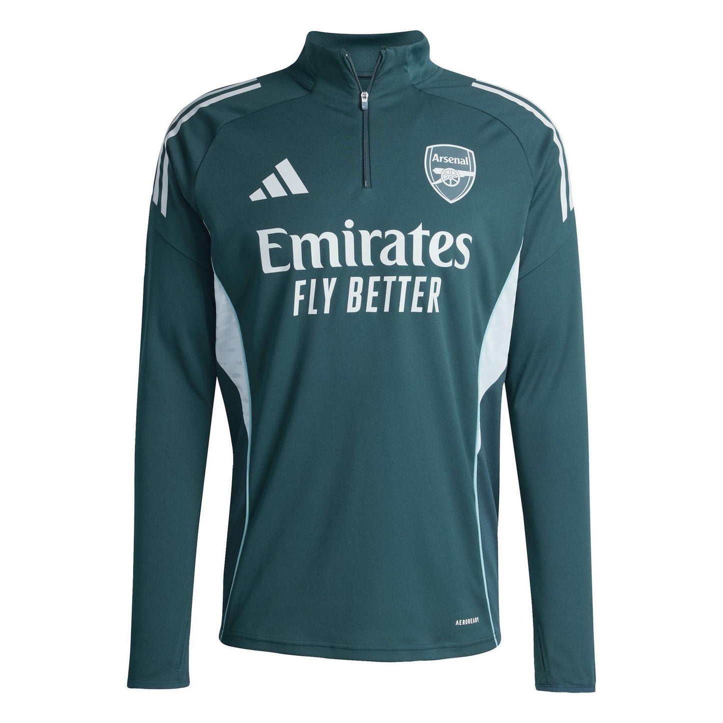 Green-Blue - Front - Arsenal Mens Tiro 25 Competition Track Top