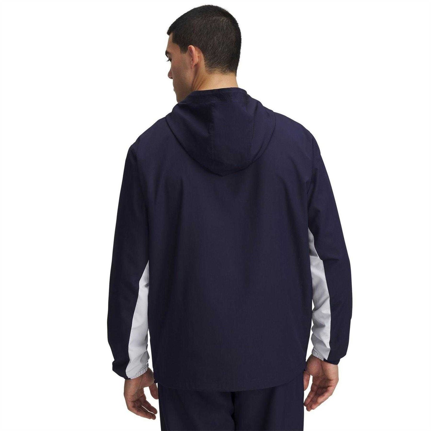 Navy - Lifestyle - Under Armour Mens Sportstyle Water Resistant Long-Sleeved Windbreaker