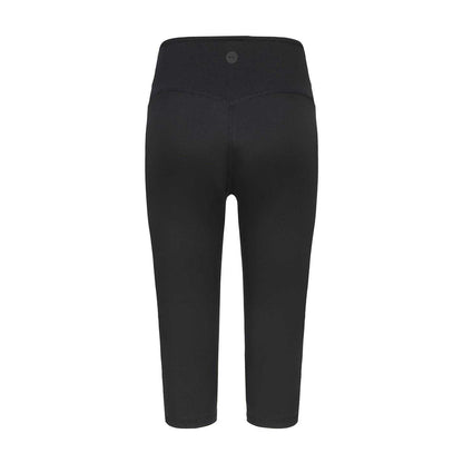 Black - Back - Slazenger Womens-Ladies Polyester Blend Capri