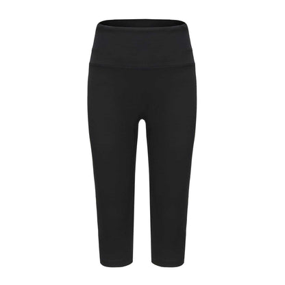 Black - Front - Slazenger Womens-Ladies Polyester Blend Capri