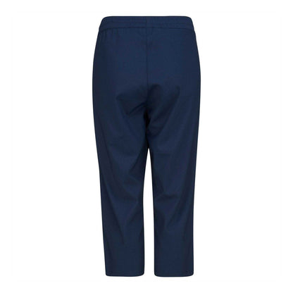 Dark Blue - Back - Head Womens-Ladies Club Capri Trousers