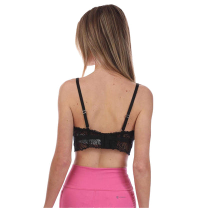 Black - Back - Boss Womens-Ladies Bianca Bralette