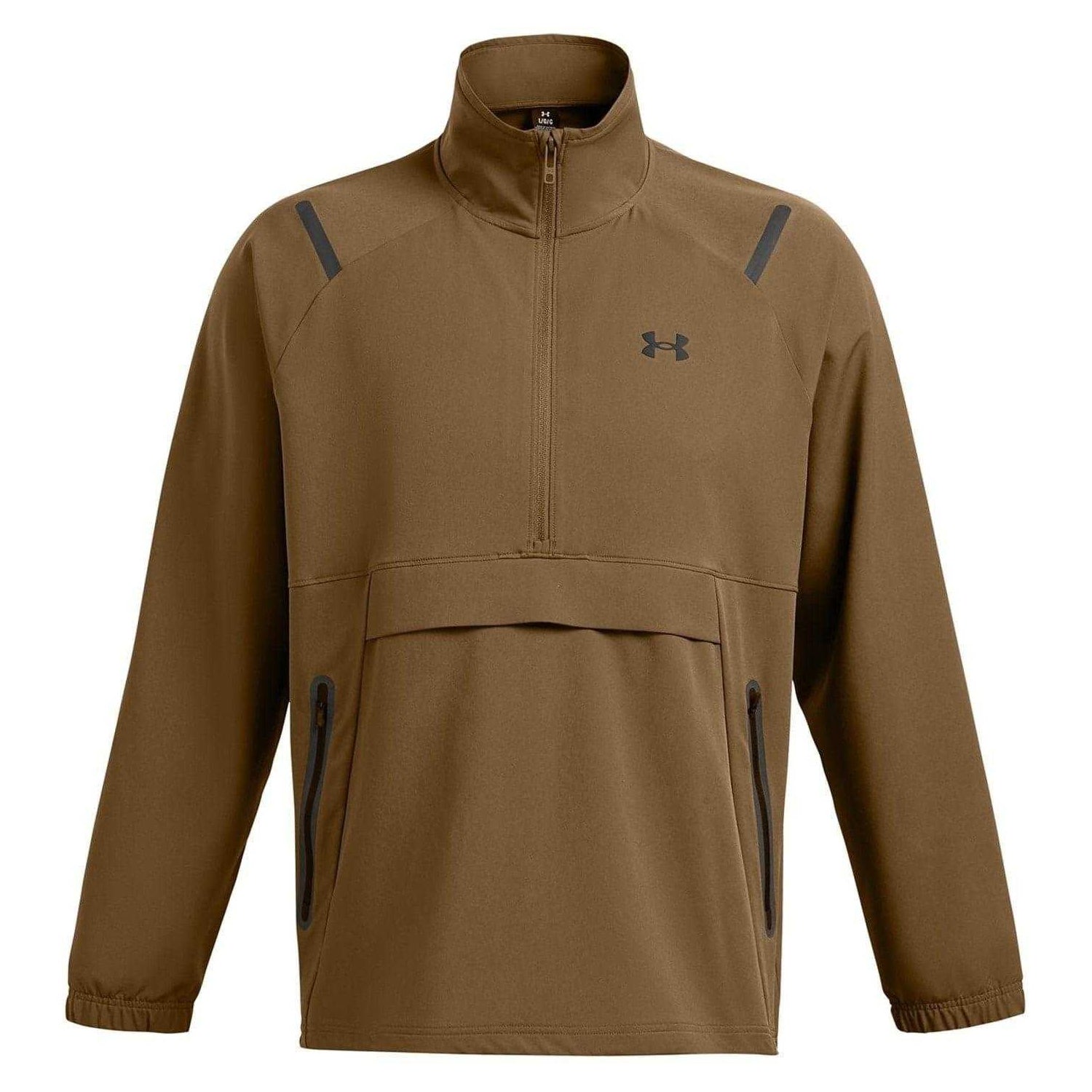 Brown - Front - Under Armour Mens Unstoppable Moisture Wicking Anorak