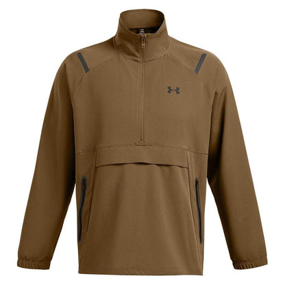 Brown - Front - Under Armour Mens Unstoppable Moisture Wicking Anorak