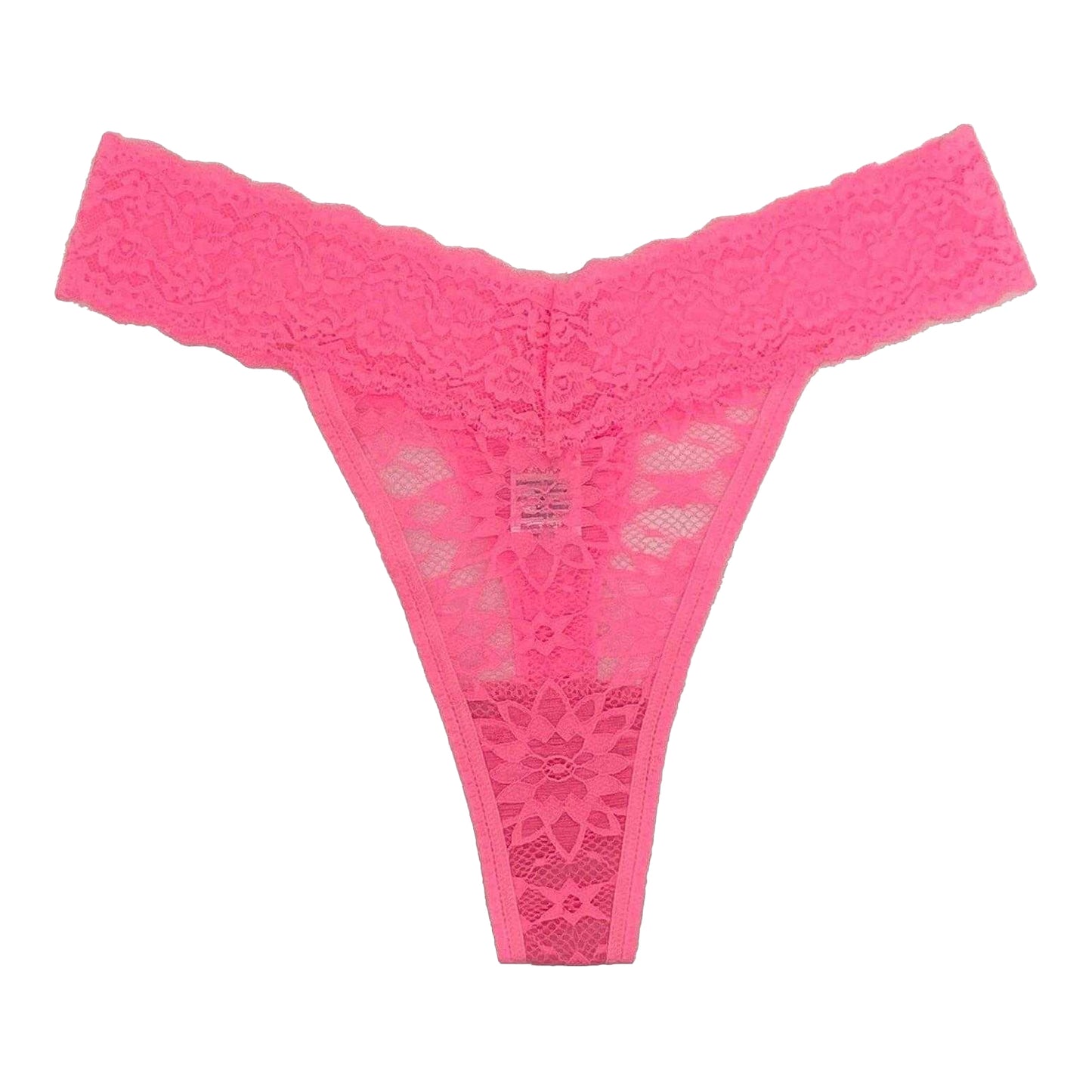 Multicoloured - Back - Be You Womens-Ladies Lace Lace Detail Thong (Pack of 3)