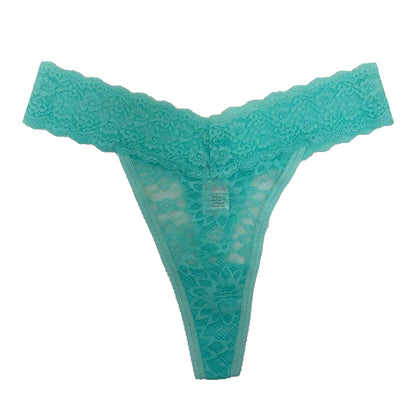 Multicoloured - Side - Be You Womens-Ladies Lace Lace Detail Thong (Pack of 3)