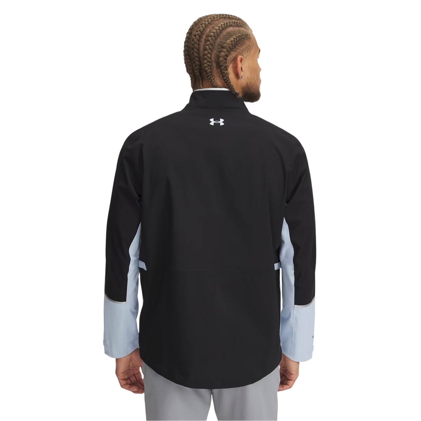 Black - Back - Under Armour Mens Drive Pro Colour Block Jacket