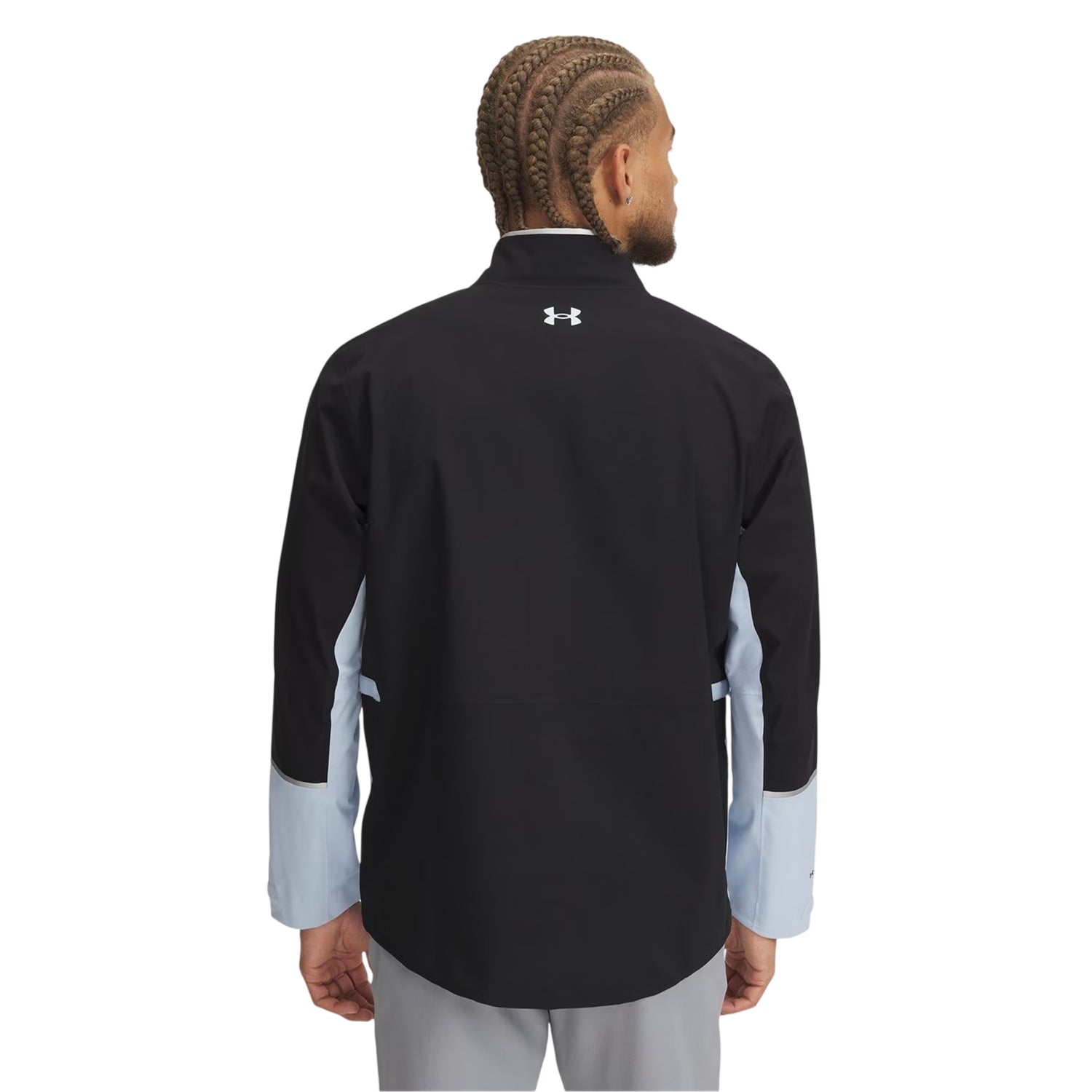 Black - Back - Under Armour Mens Drive Pro Colour Block Jacket