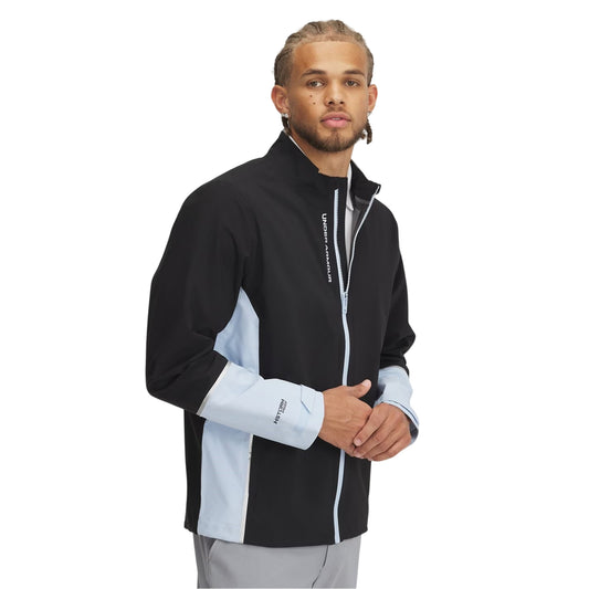 Black - Front - Under Armour Mens Drive Pro Colour Block Jacket