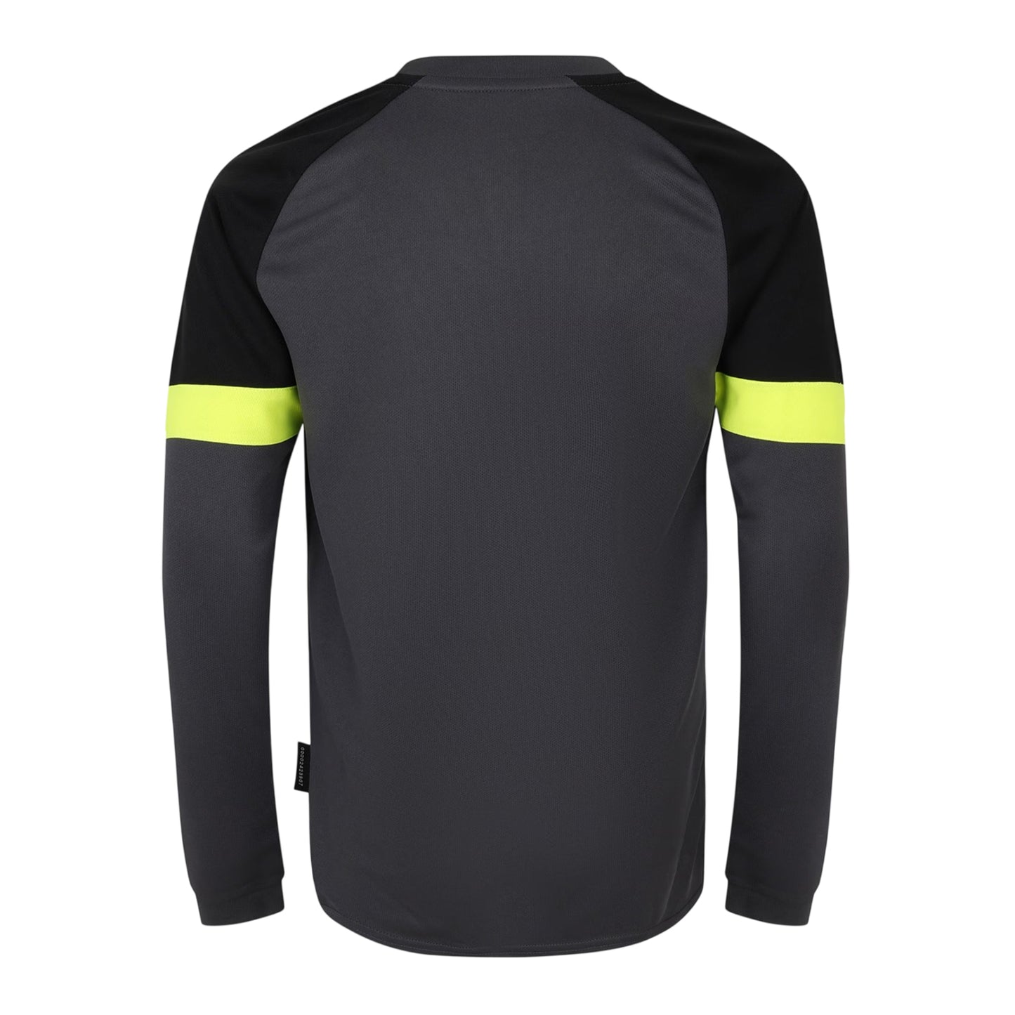 Black-Yellow - Back - Umbro Boys Goalkeeper Jersey