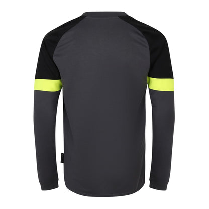 Black-Yellow - Back - Umbro Boys Goalkeeper Jersey
