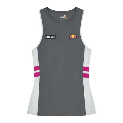 Dark Grey - Front - Ellesse Womens-Ladies Tank Top
