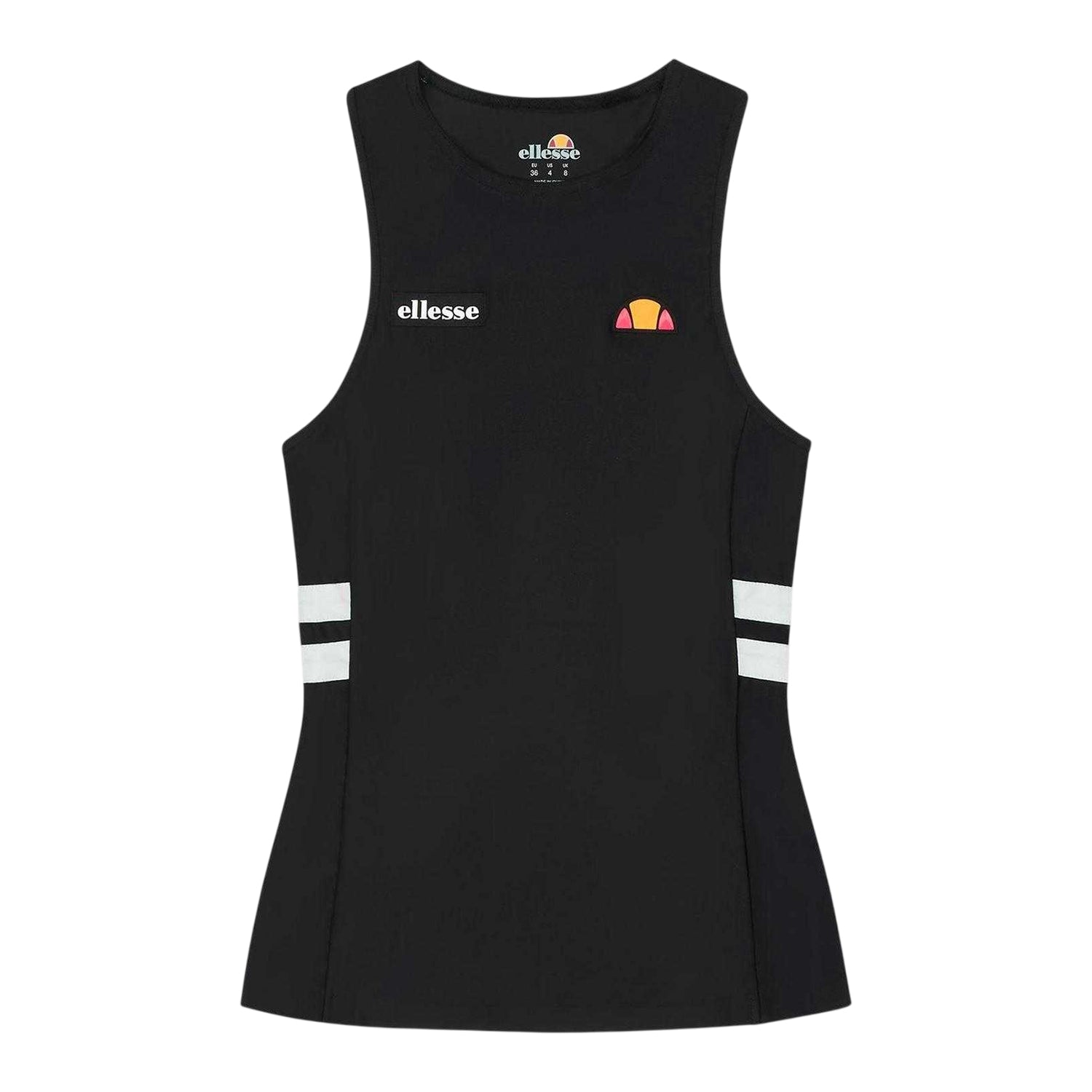 Black - Front - Ellesse Womens-Ladies Tank Top