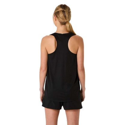 Black - Back - Asics Womens-Ladies Core Lightweight Running Tank Top