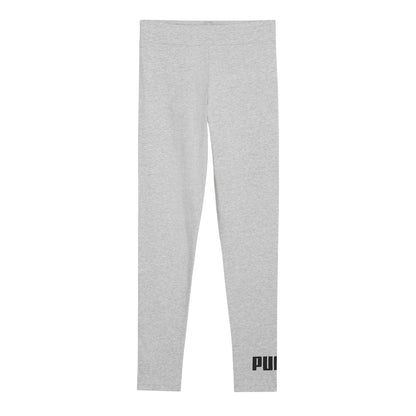 Grey - Back - Puma Girls Leggings