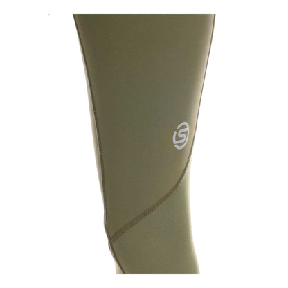 Khaki - Side - Skins Womens-Ladies Series-3 Skyscraper Leggings