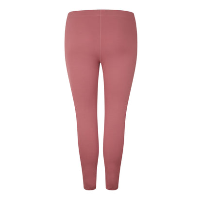 Rose Pink - Back - Reebok Womens-Ladies Peached Tight Leggings