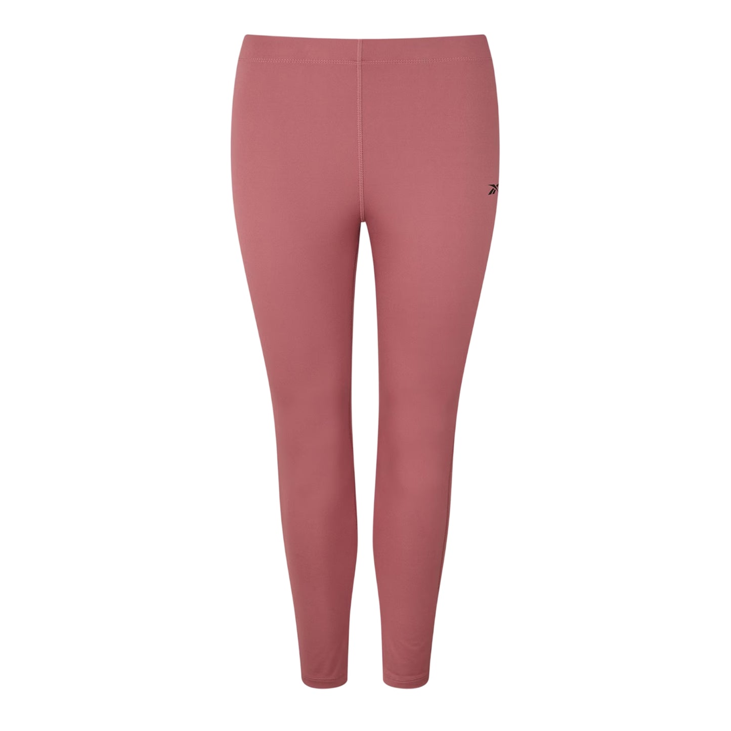Rose Pink - Front - Reebok Womens-Ladies Peached Tight Leggings