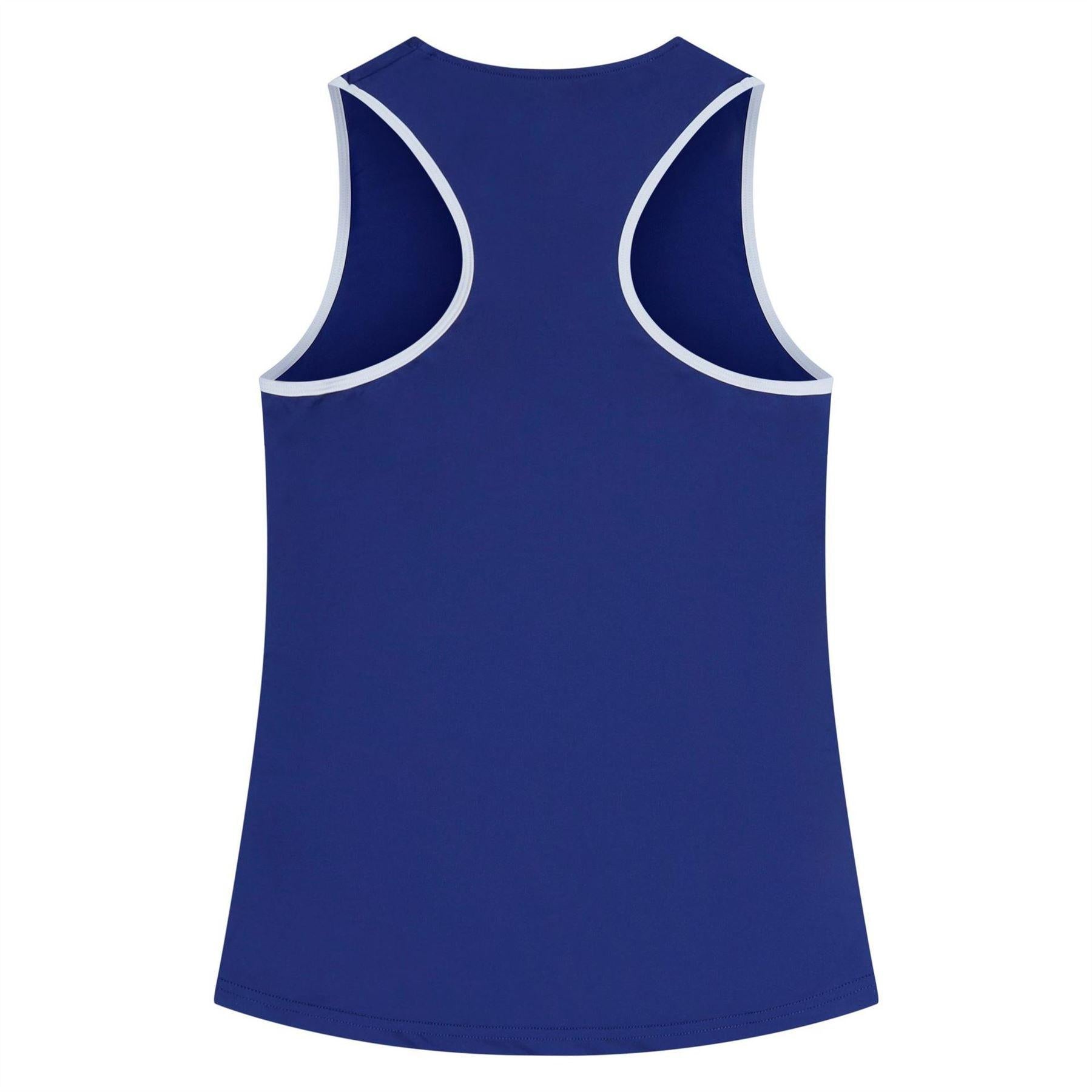 Navy - Back - Ellesse Womens-Ladies Dallas Vest Top