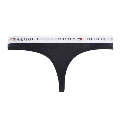 Desert Sky - Back - Tommy Hilfiger Womens-Ladies Organic Cotton Thong