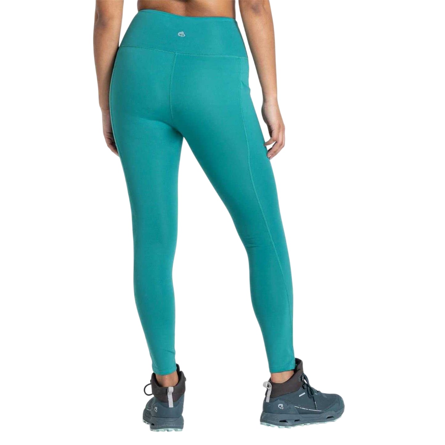 Mystic Green - Back - Craghoppers Womens-Ladies Kiwi Pro Leggings