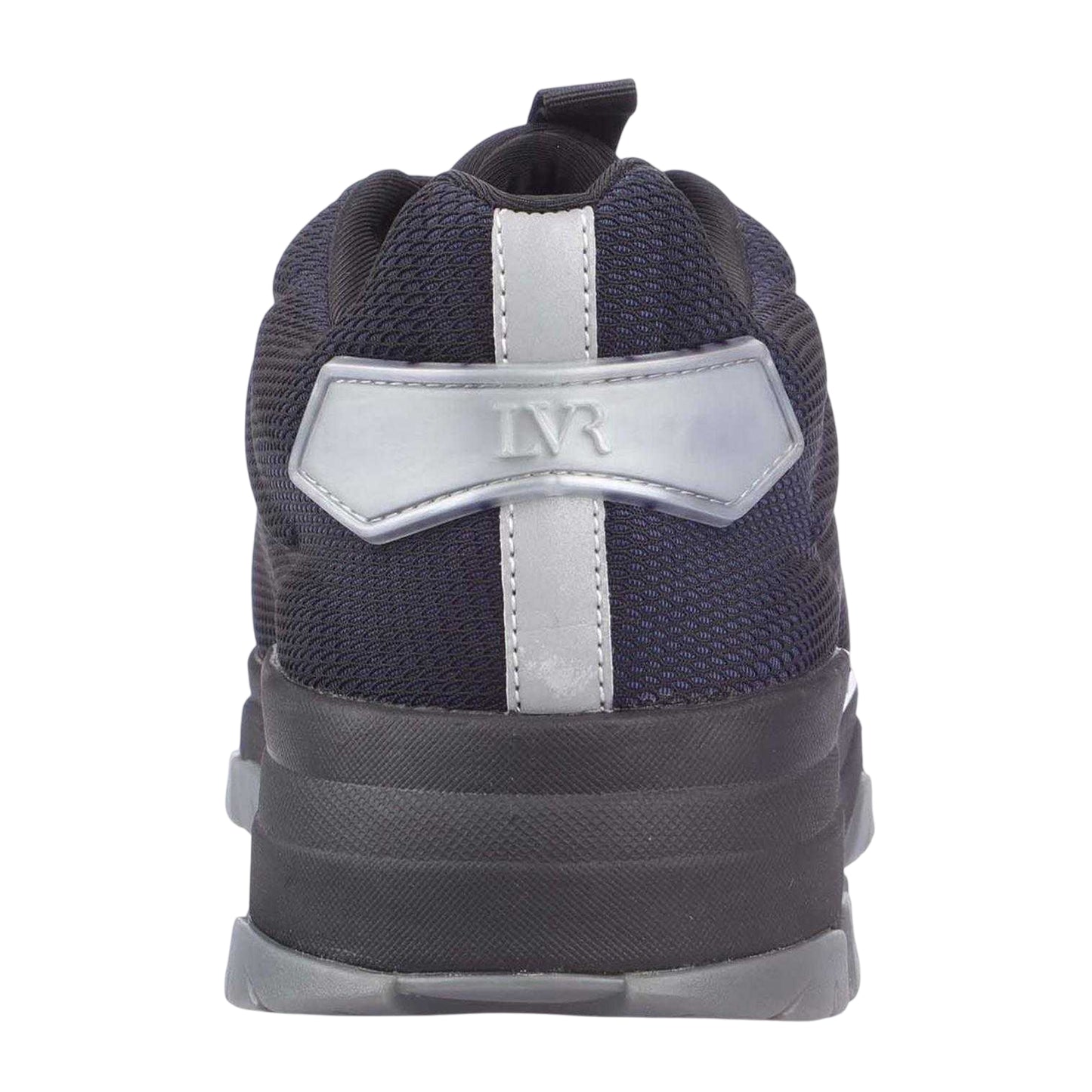 Navy - Back - Lavair Mens Exo Chunky Sole Trainers
