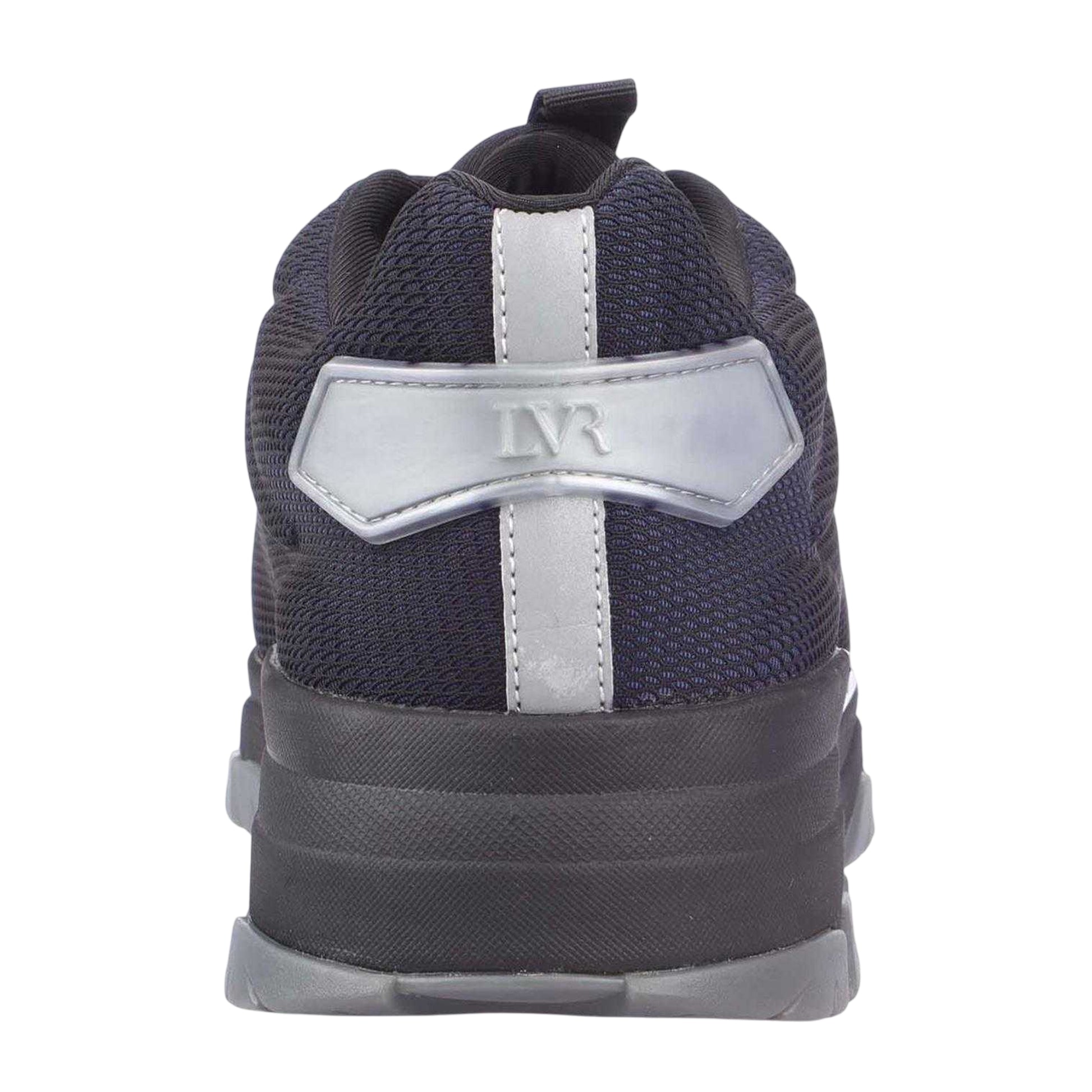 Navy - Back - Lavair Mens Exo Chunky Sole Trainers